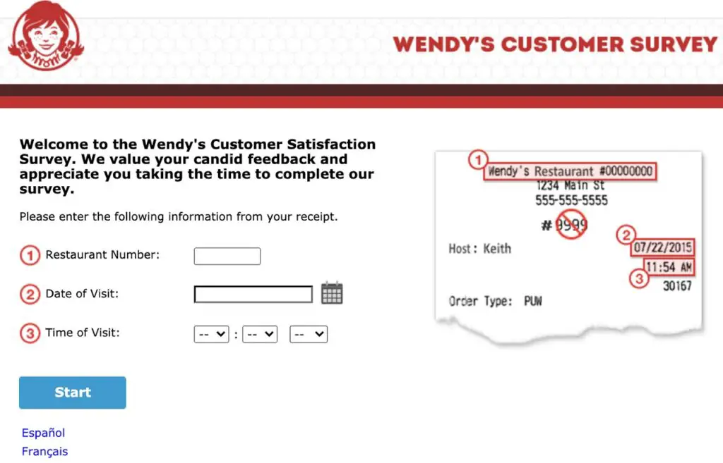 Mywendysfeedback - Get Free Donut - Wendy's Survey